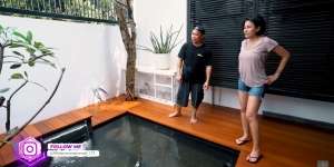 10 Potret Kolam Ikan Nikita Mirzani Sebelum VS Sesudah Renovasi, Kini Airnya Bisa Diminum & Renang!