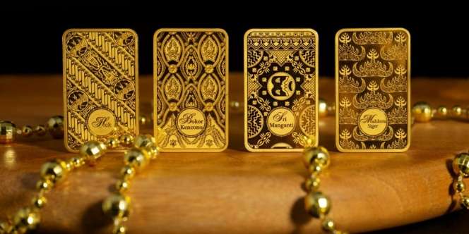 Penampakan Emas Batik Indonesia Seri Baru ANTAM, Motif dari 4 Kota Jadi Inspirasi