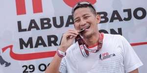 Sandiaga Uno Tantang Raffi Ahmad Bertemu di Lapangan