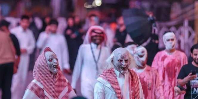 Menengok Keseruan Perayaaan Halloween di Arab Saudi yang Tak Kalah dari Negara Lain