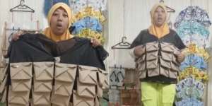 TikToker Jual Baju Unik yang Cocok untuk Pengusaha dengan Modal Minimalis, Bisa Ditempeli Nasi Bungkus Sekujur Badan