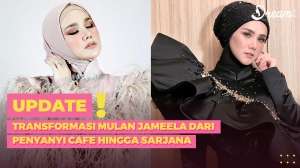 Transformasi Mulan Jameela dari Penyanyi Cafe hingga Sarjana