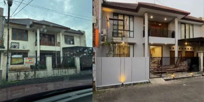 Transformasi Rumah Tua Dua Lantai Jadi Hunian Modern Minimalis yang Modern dan Nyaman Usai Direnovasi, Bisa Jadi Inspirasi