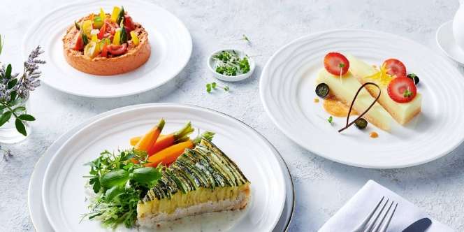 Intip Pilihan Menu Vegan yang Disajikan di Pesawat