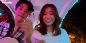 Potret Livy Renata Naik Odong-odong Bareng Prince, Ternyata Ini Pengalaman Pertamanya!