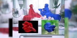 Ngakak! Pakai Baju Jubah Beda Warna Saat Bawakan Acara, Dua Artis Ini Dibilang Mirip Ikan Cupang Lagi Berhadapan