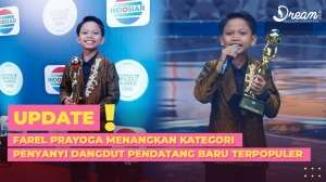 Farel Prayoga Menangkan Kategori Pedangdut Pendatang Baru Terpopuler