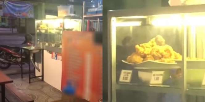 Lagi Enak-Enaknya Makan di Warung, Auto Syok Lihat Seekor Tikus Nangkring di Atas Gorengan