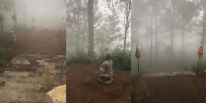 Solo Hiking via Candi Cetho di Gunung Lawu, Pendaki Alami Kejadian Mistik: Dengar Suara Gamelan Sepanjang Perjalanan