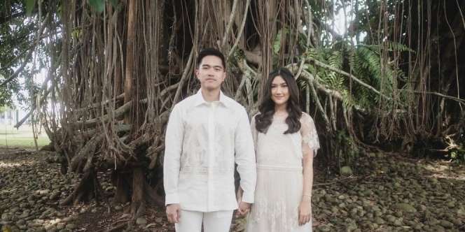 Pesona Erina Gudono, Calon Menantu Jokowi Tampil Serba Putih di Sesi Foto Prewedding