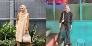 Adu Gaya Istri Komika yang Tampil Berhijab, Nggak Kalah Eksis dari Sang Suami!