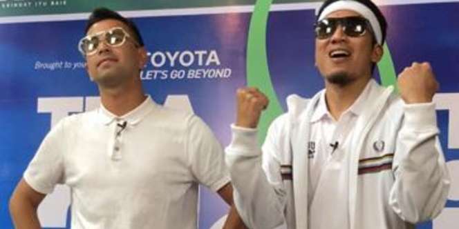 Psywar Raffi Ahmad Jelang Duel Tenis: `Desta Basic-nya Cukup Bagus Lah`