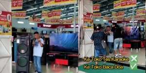 Konten Ngakak! Tes Sound System Dikira Pakai Lagu Karaoke, Pengunjung Malah Baca Tahlilan dan Doa-doanya Auto Diaminkan