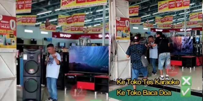 Konten Ngakak! Tes Sound System Dikira Pakai Lagu Karaoke, Pengunjung Malah Baca Tahlilan dan Doa-doanya Auto Diaminkan