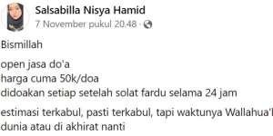 Viral Anak Yatim Buka Jasa Doa, Alasan Yakinkan Konsumen Doanya Terkabul Disorot
