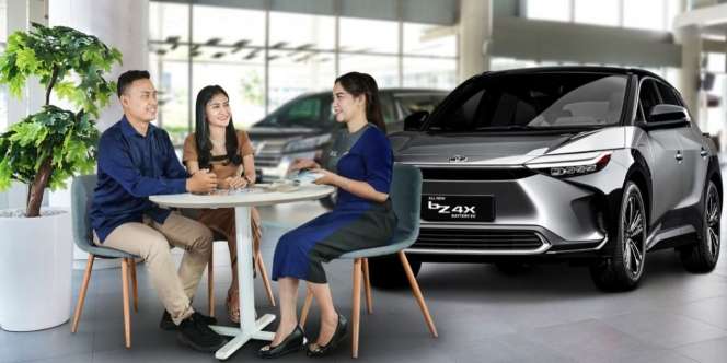 Skema Cicilan bZ4X Mobil Listrik Toyota, Tenor 5 Tahun per Bulan Rp20 Juta