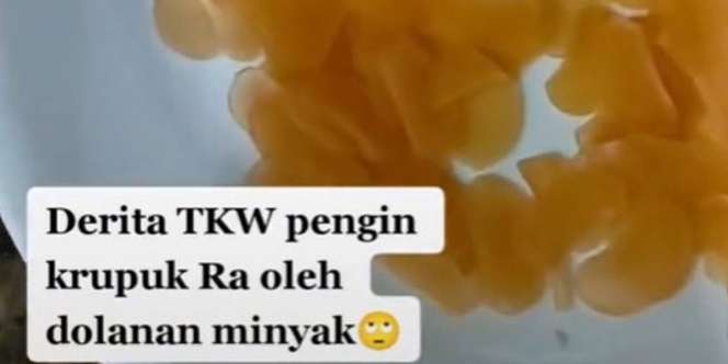 Hanya Pakai Sedikit Minyak, Viral Goreng Kerupuk Pakai Microwave