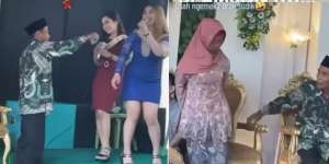 Viral Suami Sawer Biduan di Pernikahan, Istri Auto Ngambek Turun dari Pelaminan