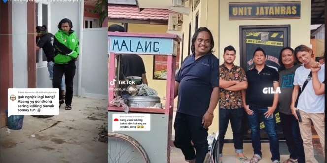 Kisah Pria Suka Gonta-Ganti Pekerjaan dari Penjual Bakso hingga Driver Ojol, Ternyata Intel Polisi
