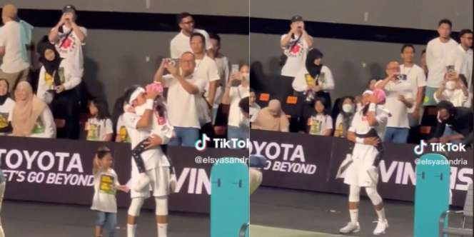 Momen Haru Desta Tenangkan Tangisan Sang Anak Usai Kalah dari Raffi Ahmad: Ayah Hebat