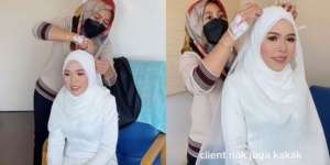 Viral Kisah MUA Tetap Rias Pengantin Meski Dirawat di Rumah Sakit, Selang Infus Masih Terpasang