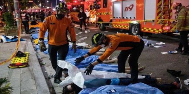 Tragedi Paling Mematikan di Dunia, Tragedi Itaewon