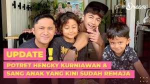 Potret Hengky Kurniawan dan Sang Anak yang Kini Sudah Remaja
