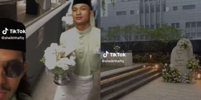 Pesta Pernikahan di Rooftop Rusak karena Hujan, Aksi Pengantin Ini Bikin Salut