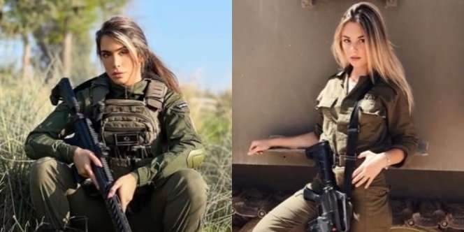 5 Potret Tentara Wanita Israel yang Disebut Paling Cantik, Parasnya Bak Model Papan Atas, Bikin Sudah Kedip!