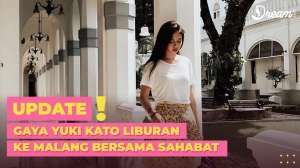 Gaya Yuki Kato Liburan ke Malang Bareng Bestie