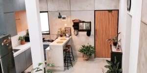 Rumah Buka Pintu Langsung Dapur, Nyaman nan Estetik