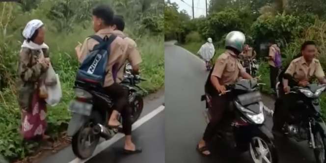 Video Pelajar Tendang Nenek Renta di Jalan, Polisi Turun Tangan