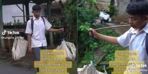 Hanya Punya 1 Seragam dan Sepatu, Siswa SMA Ini Jual Sayur Keliling demi Biaya Sekolah