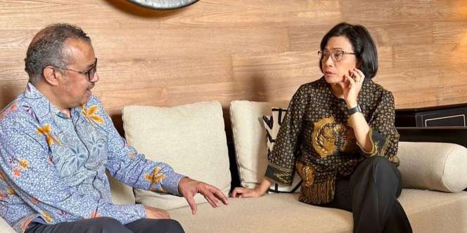 Viral Sneakers Sri Mulyani di G20 ala Anak Kampus, Harganya Ratusan Ribu
