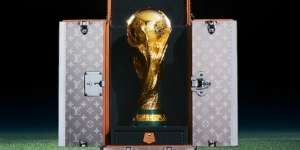 Mewahnya Trophy Case Piala World Cup Rancangan Louis Vuitton