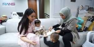 Tingkah Kocak Rayyanza Lihat Nagita Slavina Momong Baby Ameena, Nangis dan Langsung Kabur