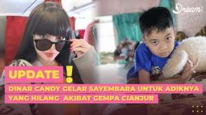 Dinar Candy Gelar Sayembara Untuk Adiknya yang Hilang  Akibat Gempa Cianjur