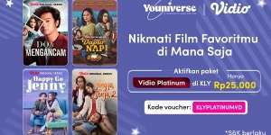 Hore! Vidio Berikan Voucher Diskon Menarik Buat Tonton Film dan Serial Favorit