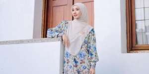 Trik Mix and Match Gamis agar Stylish Seperti Laudya Cynthia Bella