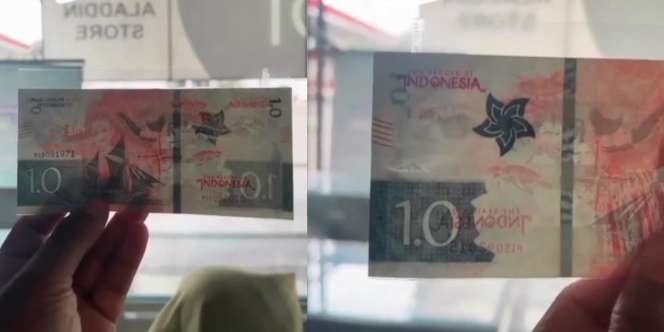 Heboh Video Viral Penampakan Uang Kertas 'Baru' Pecahan Rp1 Juta, Cek Faktanya