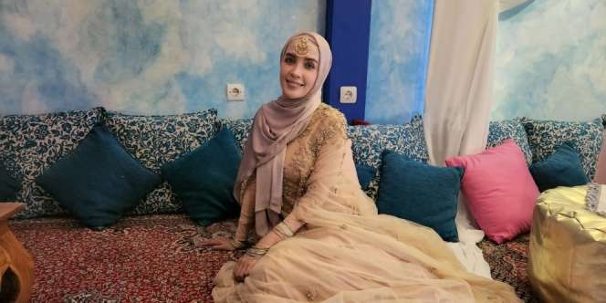 Pesona Selebgram Hamidah Berbalut Busana Arabian Style
