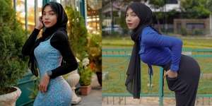 10 Potret Oklin Fia, Selebgram Berhijab yang Doyan Pakai Baju Ketat & Pamer Lekuk Tubuh, Netizen : Nggak Malu?