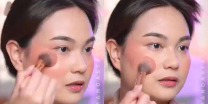 Content Creator Pakai 100 Lapis Blush, Warganet Sebut Saingan Kak Jill, Lihat Hasilnya Bikin Melongo!