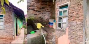 Bukan Room Tour Rumah Mewah ala Artis, Tapi Hunian Sangat Sederhana dengan Dinding Bambu Penuh Lubang dan Atap Seng Bocor