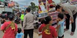 Bocah Korban Gempa Cianjur Nangis ke Ibunya Minta Es Krim, Bantuan Pak Polisi Ini Banjir Pujian