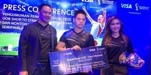 Visa dan Bank UOB Terbangkan 2 Nasabah Nonton Langsung Piala Dunia 2022