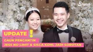 Busana Pengantin Jess No Limit & Sisca Kohl Jadi Sorotan