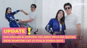  Via Vallen dan Suami Terbang ke Qatar Demi Nonton CR7 di Piala Dunia 2022