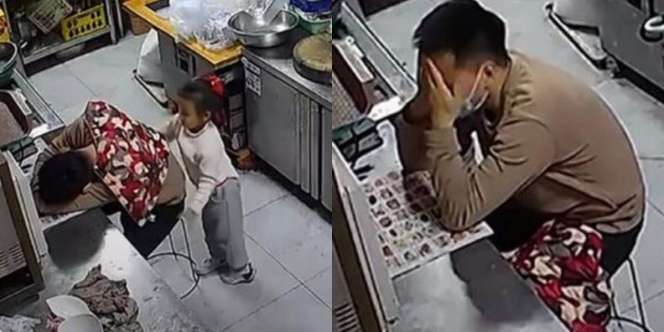Ketiduran, Tangis Pria Ini Pecah Saat Tahu Dirinya Diselimuti Sang Putri Pakai Jaket