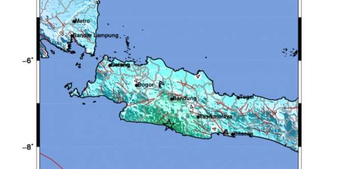 Gempa Guncang Barat Daya Garut, Magnitudo 6,4 Tidak Berpotensi Tsunami